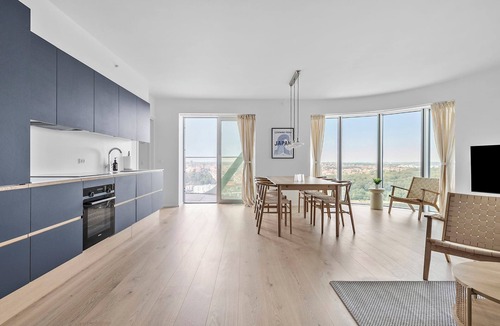Aarhus C Apartment | Penthouse suite on 35th floor