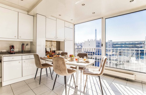 16th Arrondissement Apartment | Penthouse Trocadéro - 360° Paris, Eiffel Tower, 5 Bedrooms, 250m² (+100m²) Luxury