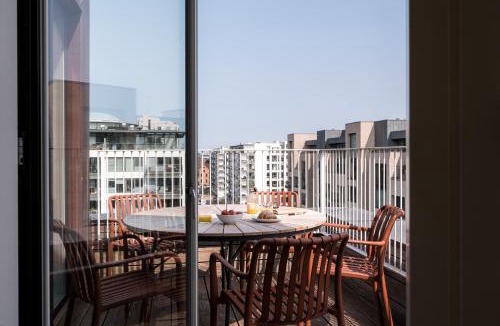 Amager Apartment | Penthouse with 2 terraces & harbour views