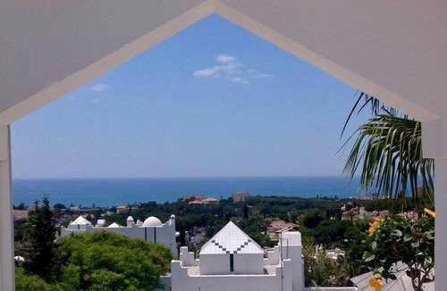 Urbanizacion Hacienda las Chapas Apartment | Penthouse with Terrace, Stunning Views, Pool & Barbecue, Parking