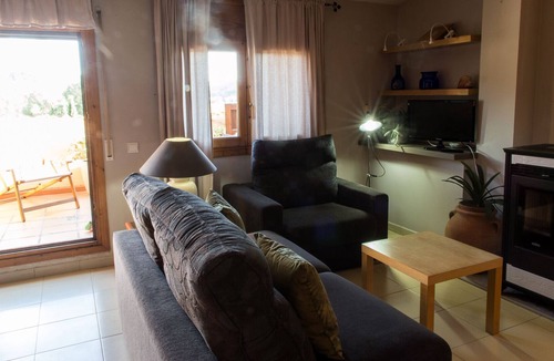 Las Ventas de Santa Lucia Apartment | Penthouse with terrace in Graus Pirineo de Huesca