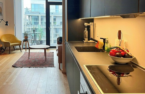 Copenhagen SV Apartment | Penthouse with two balconies near Vesterbro