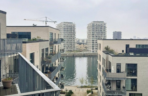 Copenhagen SV Apartment | Penthouse with two balconies near Vesterbro