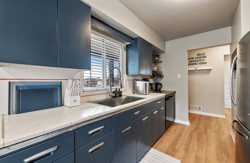 Midvale House | Perfect Central Location w/Mtn Views, Huge Fenced Yard, King Beds, BBQ, & Games!