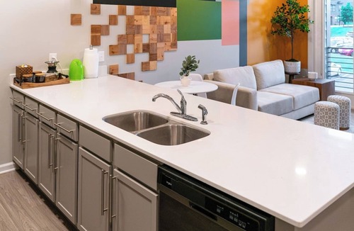 Spartanburg Apartment | Perfect for long stays, walk to downtown, king bed