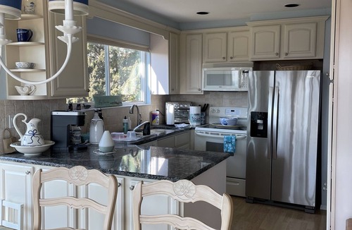 East Moriches Condo | Perfect Water Views from your Oversized Deck!