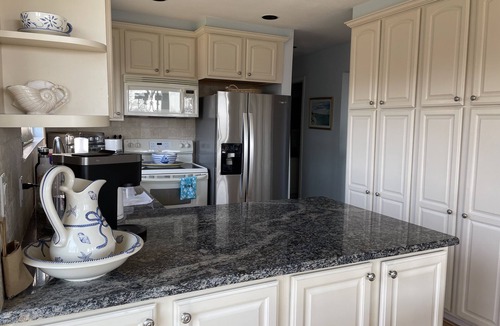 East Moriches Condo | Perfect Water Views from your Oversized Deck!