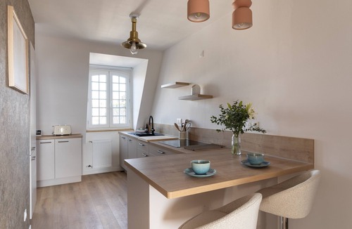 La Guymauviere-La Hulotais-La Bourelais Apartment | Perle d'Océan - Appt en plein coeur de St Malo