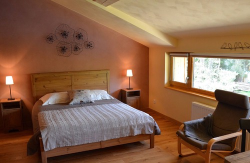Monlet Bed & Breakfast | Perle room bathroom - La maison du Lac
