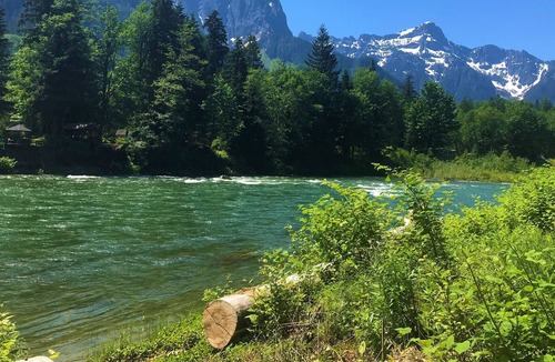 Gold Bar Cottage | Persis Perch: Charming riverfront, stunning views