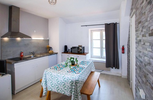 Saint-Germain-Laprade Apartment | Pet friendly apartment in Saint Germain La Prade with house a panoramic view