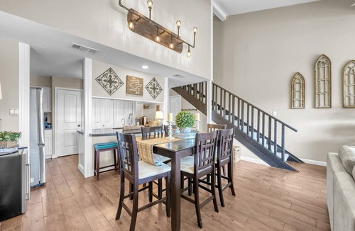 April Sound House | Pet Friendly 3BR Lakefront Condo with Patio Views, Swim Deck, & More!