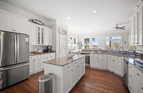Sweetgrass House | Pet Friendly, Along 7th Green Ocean Creek Golf Course, Marsh Views - 186 Davis Love