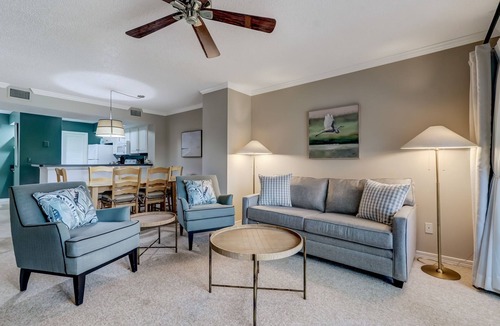 Amelia City House | Pet Friendly | Beautifully Furnished 2nd Floor SailmakerTownhome | 2.5 Minute Walk to the Beach