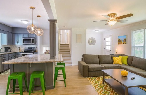 Charlotte House | Pet Friendly BBQ Patio Desired Location
