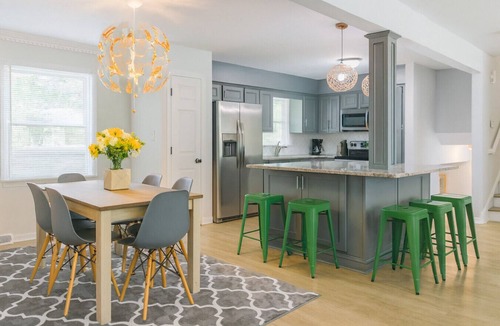Charlotte House | Pet Friendly BBQ Patio Desired Location