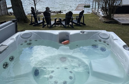 Rama Cottage | Pet Friendly Beach House with Bunkie Bar & Hot Tub