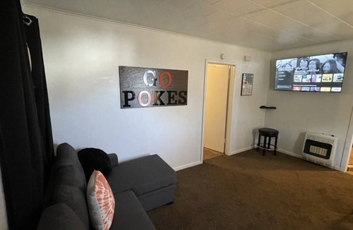 Stillwater Apartment | Pet friendly. Blocks to OSU - 0.7mi to BP Stadium!