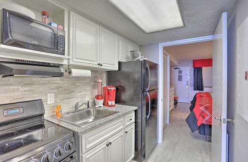 Myrtle Beach Apartment | Pet-Friendly Condo with Ocean Views, Steps to Beach!
