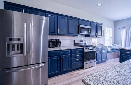 Edmond House | Pet Friendly Edmond Home with Fenced Yard and 3 King Beds