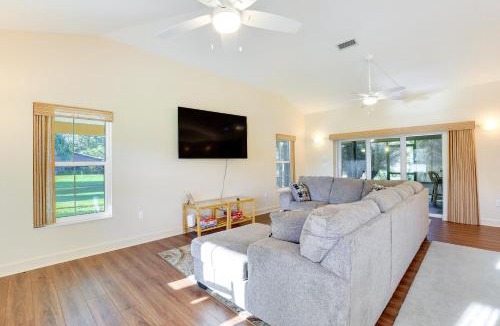 Indian River Estates House | Pet-Friendly Fort Pierce Home w/Screened Porch!
