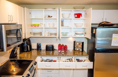 Panama City Beach Hotel | PET-FRIENDLY @ GRAND PANAMA. WALK OFF PATIO DIRECT TO BEACH, POOL AND BBQ GRILLS
