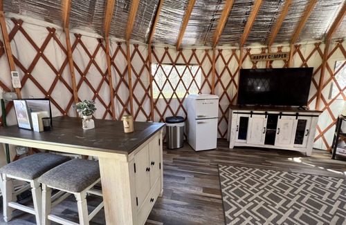 Boss RV Rental | Pet friendly glamping in a private yurt with stunning 360° views by Forest