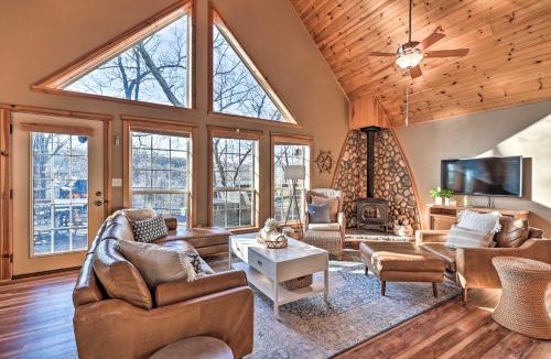 Eucha House | Pet-Friendly Grand Lake House w/Dock & Kayaks!