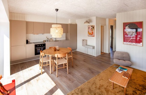 Bjerregard Strand House | Pet friendly home in Hvide Sande with sauna