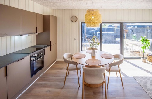 Bjerregard Strand House | Pet friendly home in Hvide Sande with sauna