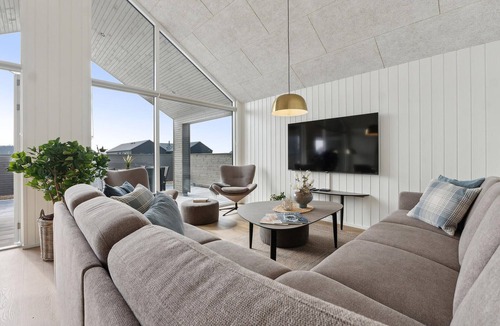 Hasmark Strand House | Pet friendly home in Otterup with sauna