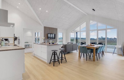 Skjern House | Pet friendly home in Skjern with sauna