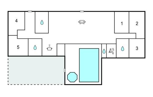 Vedersø Klit House | Pet Friendly Home In Ulfborg With Sauna