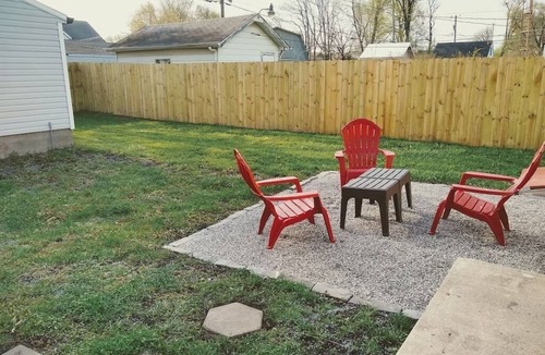 Fountain Square House | Pet-Friendly Home with Fenced Yard & Garage near Downtown