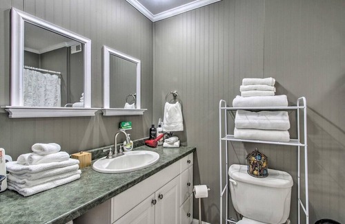 Barnstead House | Pet-Friendly Home w/Private Beach, Dock & Rafts!