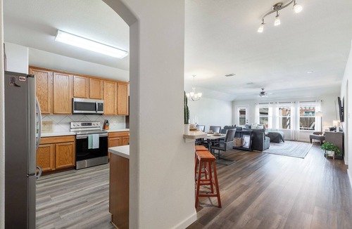 Roanoke House | Pet-friendly home with 6 beds, private office, backyard oasis in Roanoke, TX
