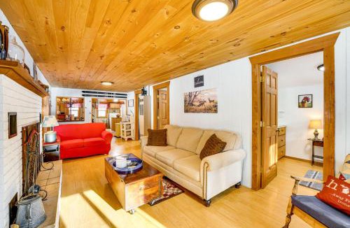 Irons House | Pet-Friendly Irons Cottage with Fire Pit and Fireplace