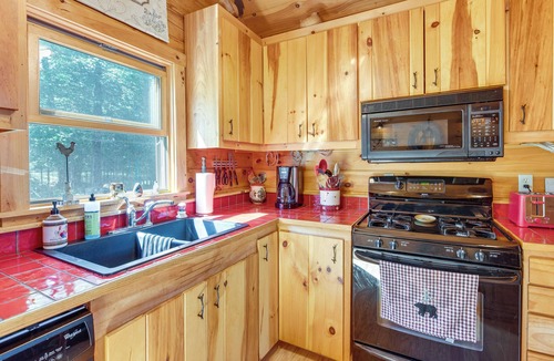 Meredith Cabin | Pet-Friendly Island Retreat - Boat Access Only!