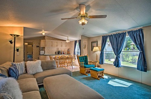 Kingston House | Pet Friendly Kingston Home with Deck and Fire Pit