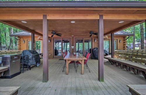 Eatonton Cabin | Pet-Friendly Lake Oconee Cabin w/Boat Dock!