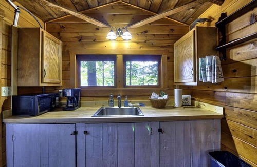 Levering Cabin | Pet Friendly Lakefront Cabin