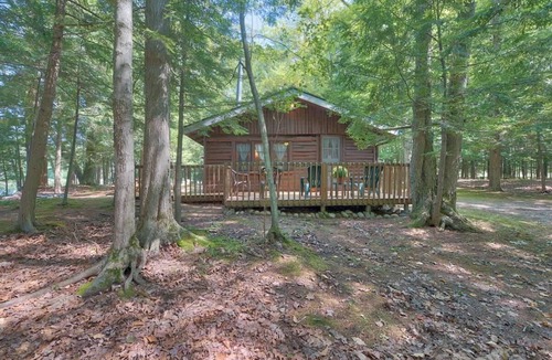 Levering Cabin | Pet Friendly Lakefront Cabin