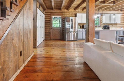 Fleming Cabin | Pet-Friendly Lakeside Gem - Private Pool, Fire Pit & Huge Yard Near Savannah