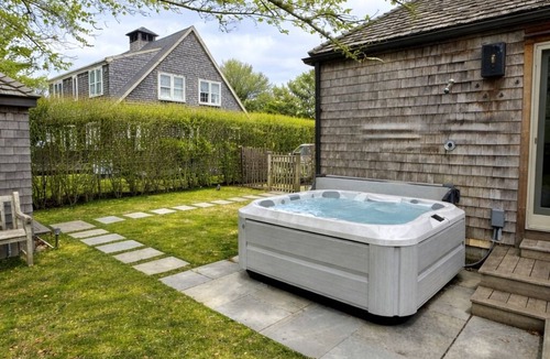 West of Town House | Pet Friendly Miacomet Home with Hot Tub and Infared Sauna!