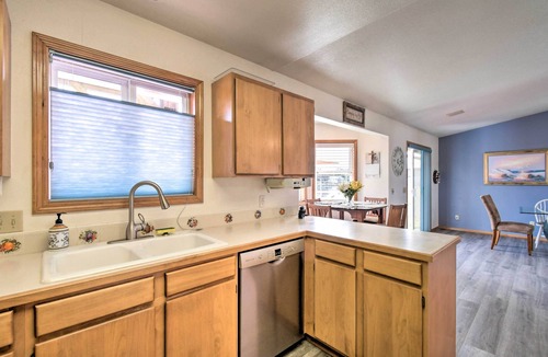 Ocean Park House | Pet-Friendly Ocean Park Home w/Decks & View!