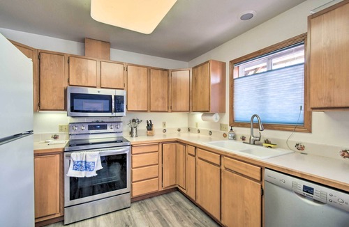 Ocean Park House | Pet-Friendly Ocean Park Home w/Decks & View!