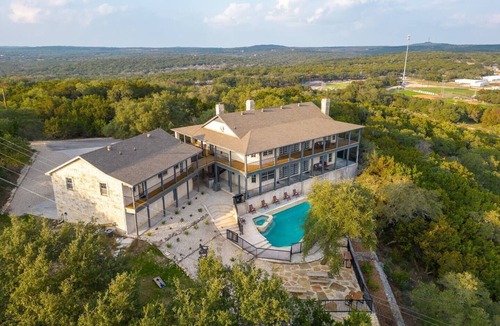Wimberley House | Pet-Friendly! Pool/Spa, Views, Arcade, EV Charger