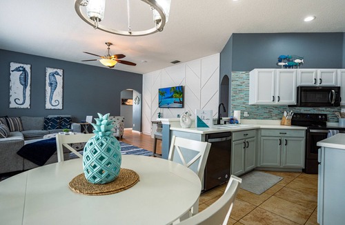 Sabal Harbour House | ⚓Pet friendly/Private heated pool/spa w/fire pit!⚓🐕🌅