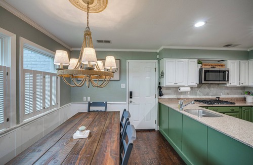 Sachse House | Pet-Friendly Sachse Home w/Patio, Fire Pit & Yard