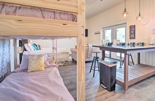 Onalaska Apartment | Pet-Friendly Studio w/ Kayak, Deck & Dock on Lake!
